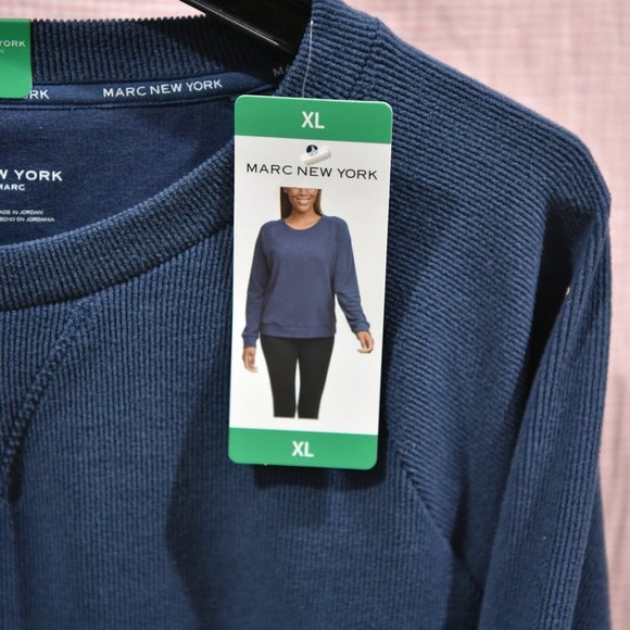 Marc New York Ladies' Cozy Ribbed Crewneck - Picture 2 of 4